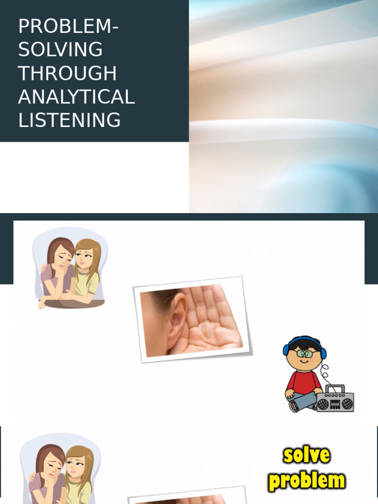 EN10-Q1-M5-Problem Solving Through Analytical Listening | PDF | Empathy ...