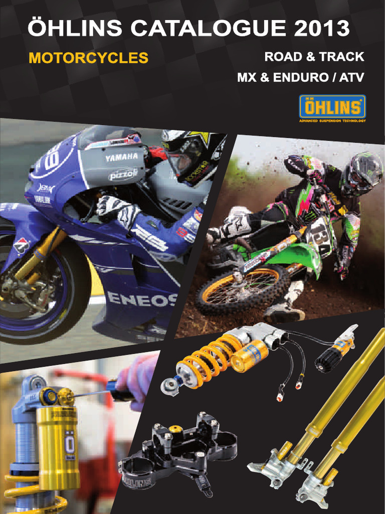 Öhlins Suspension Technology Overview | PDF | Motorcycling