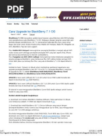 Download Cara Upgrade Ke Blackberry 71 OS Katalis by Sanre Basuki SN87507284 doc pdf