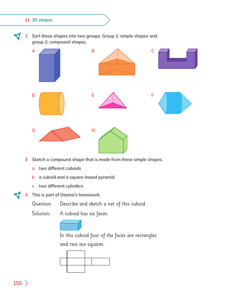 Maths LB Grade 6 P-Lesson31 | PDF | Area | Volume