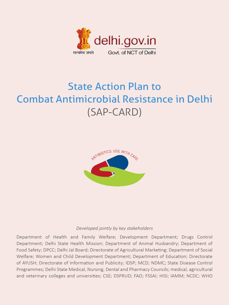 Delhi's Antimicrobial Resistance Action Plan | PDF | Antimicrobial ...