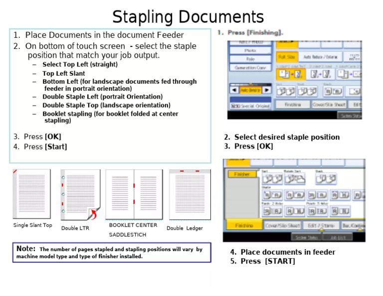 Place Documents in The Document Feeder 2. On Bottom of Touch Screen ...
