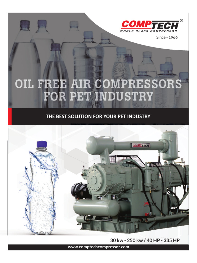 Energy Efficient Air Compressors for PET Industry | PDF | Energy ...