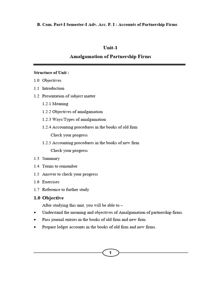 B - Com - I - Sem - I Adv - Acc - Paper-I | PDF | Balance Sheet ...
