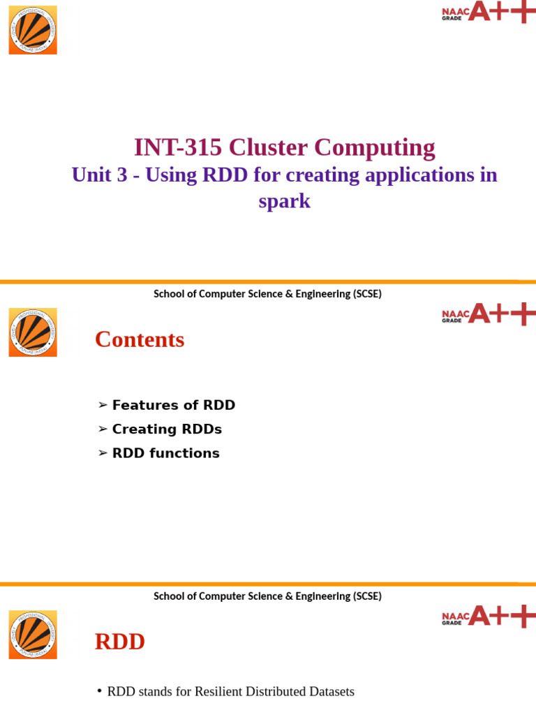 RDD Creation and Transformation in Spark | PDF | Apache Spark | Computing