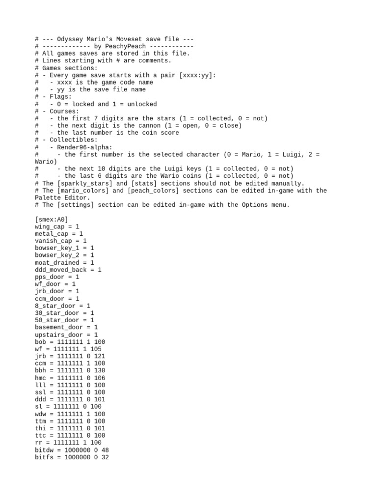 Omm Save File | PDF | Gaming | Video Game Franchises