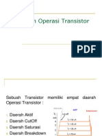 Daerah Operasi Transistor