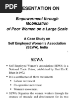 Presentation On: Empowerment Through Mobilization of Poor Women On A Large Scale