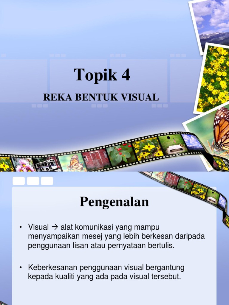 Elemen dan Prinsip Reka Bentuk Visual | PDF | Karier & Perkembangan