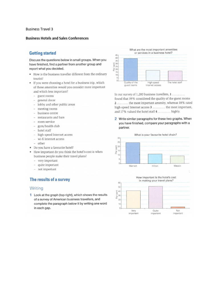 Business Travel 3 | PDF