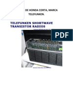 Telefunken Shortwave Radios For Sale