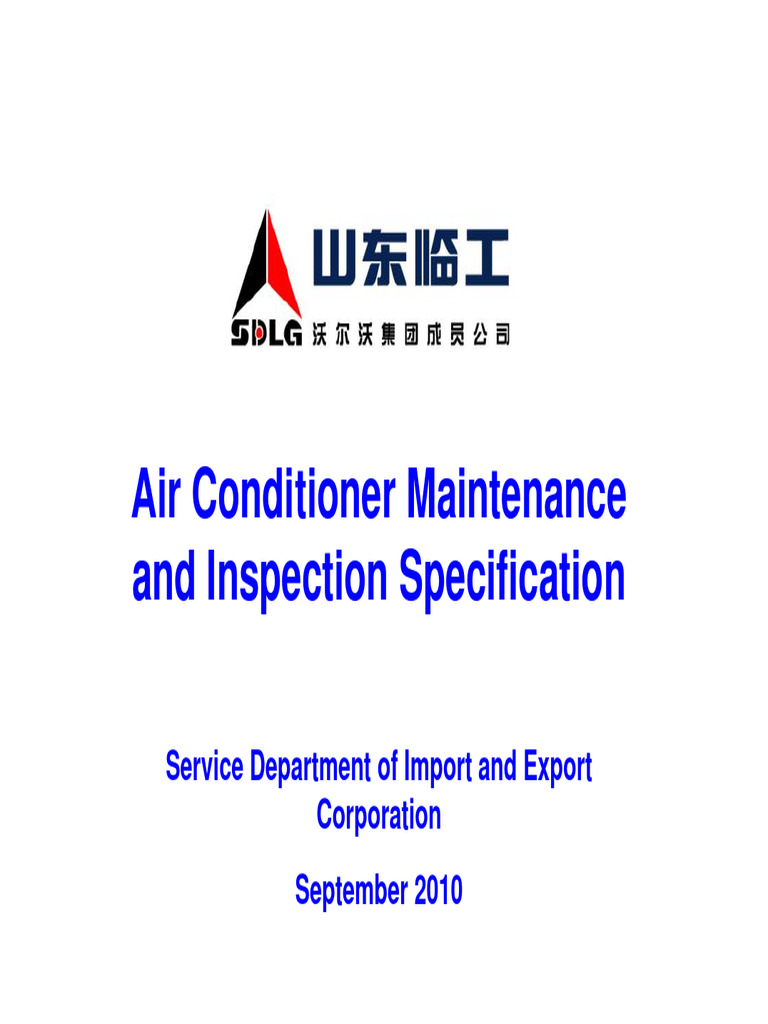 Air Conditioner Maintenance Guide | PDF | Air Conditioning | Coolant