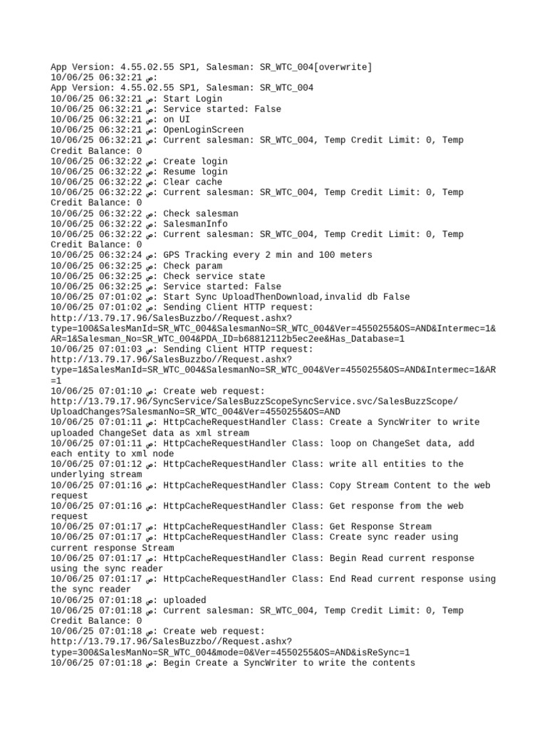 Log 20250610 | PDF | Internet | World Wide Web