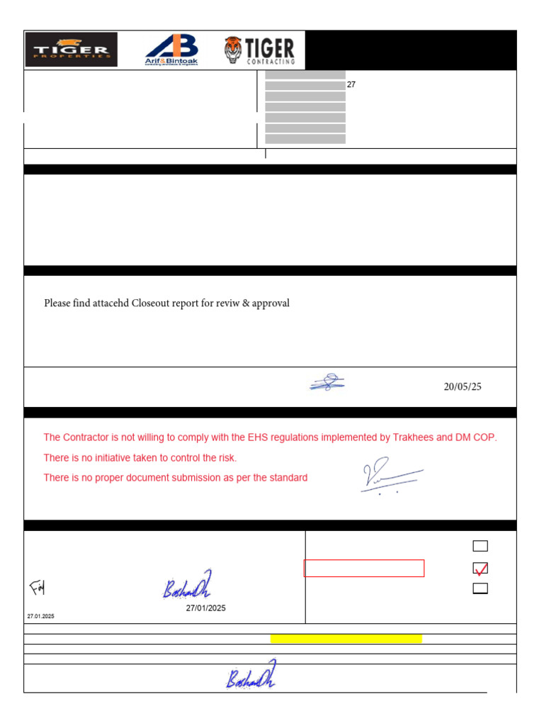 HSE Observation Report for Altai Tower | PDF | Safety | Personal ...