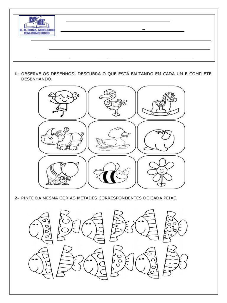 Avaliação de Arte - 1º Ano 2º Bimestre | PDF