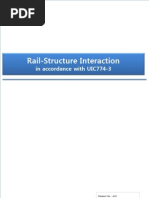 Train Load Analysis per EN 1991-2 | PDF | Structural Load | Track (Rail ...