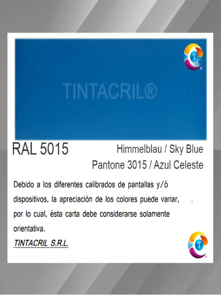 Ral 5015.2 | PDF