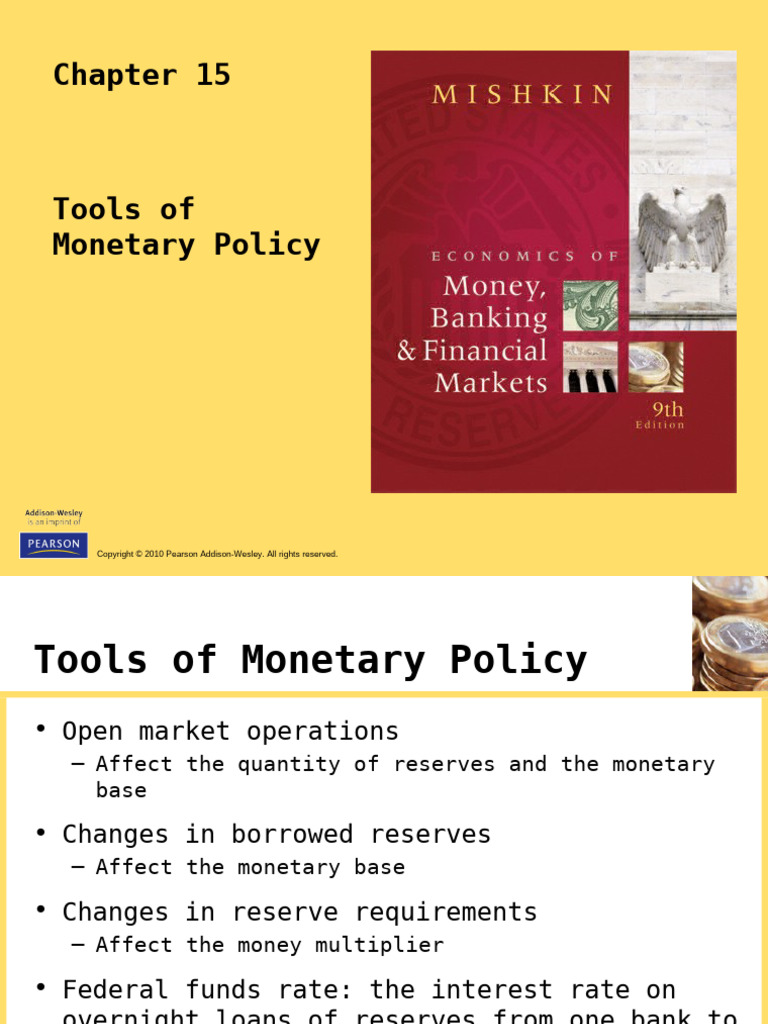Understanding Monetary Policy Tools | PDF | Federal Funds Rate | Interest