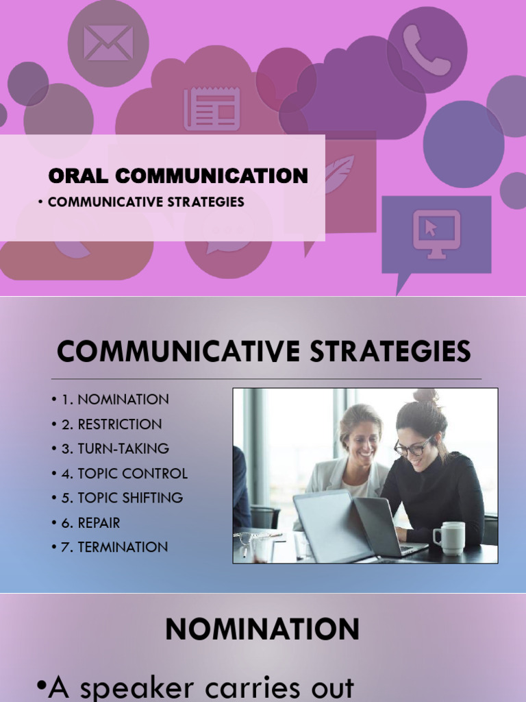 Effective Oral Communication Strategies | PDF | Nonverbal Communication ...