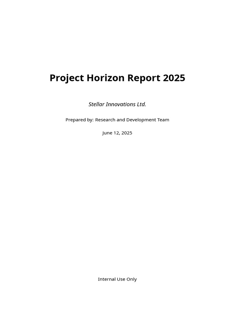 Horizon Report 2025 Overview | PDF