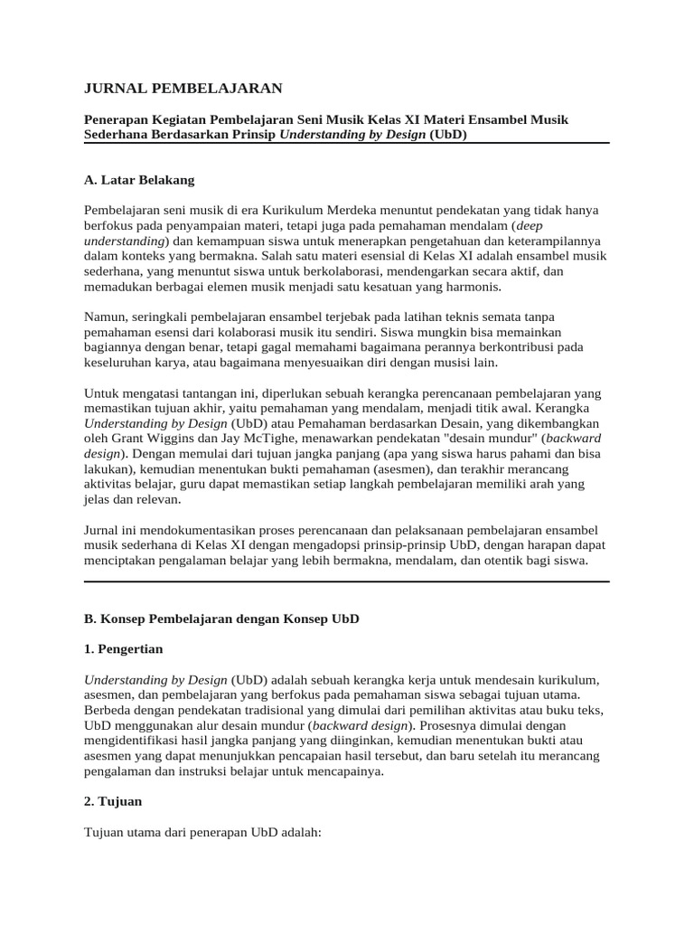 Jurnal Pembelajaran | PDF