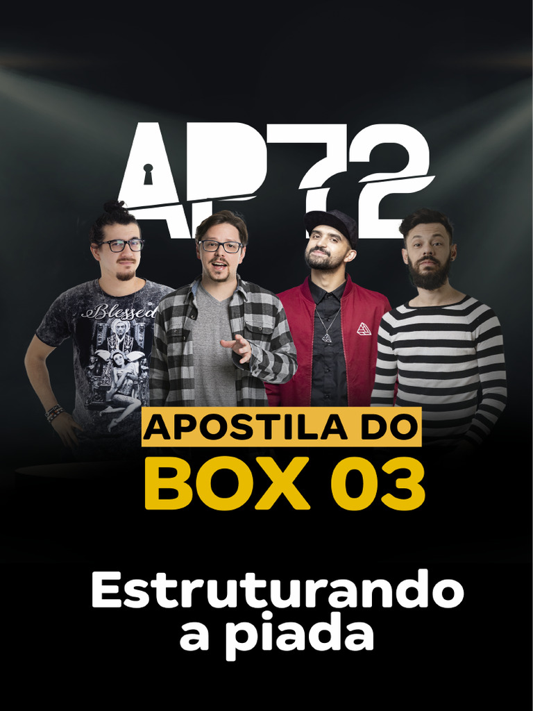 Estrutura da Piada: Setup e Punchline | PDF | Piadas | Comédia