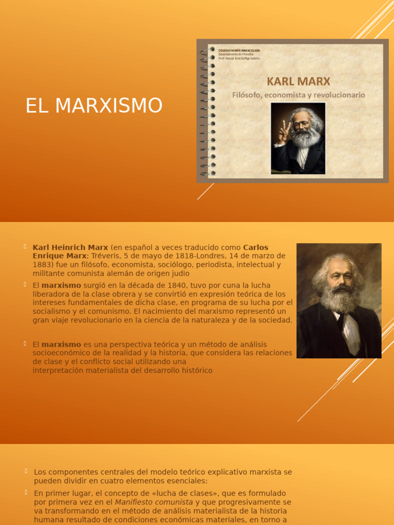 El Marxismo | PDF | marxismo | Comunismo