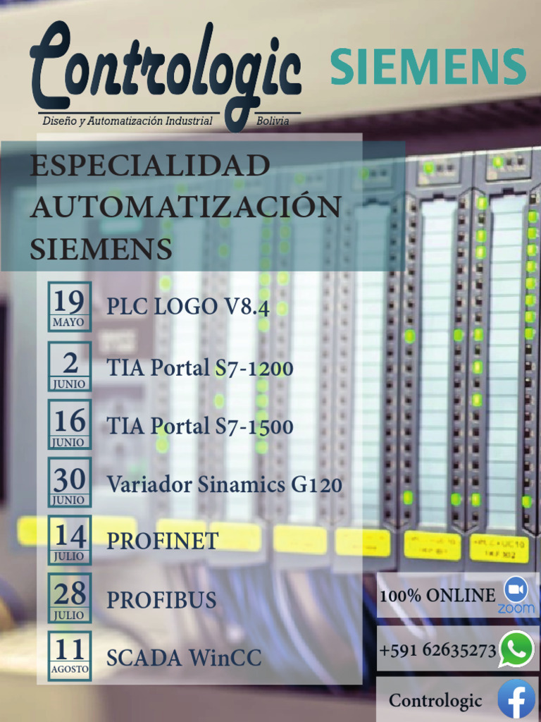 Cursos Online de Automatización Contrologic | PDF | Controlador lógico ...