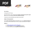 Weekly Test Instructions for Students | PDF