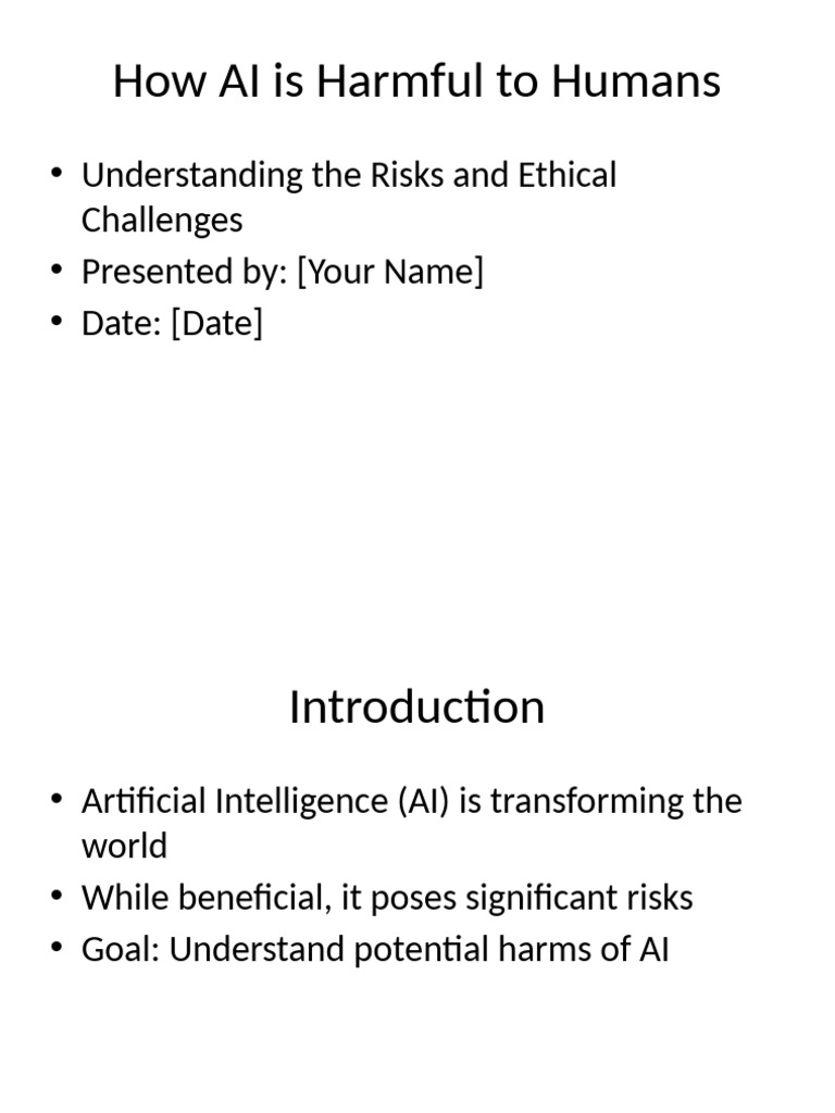Risks of AI: Ethical Challenges Explained | PDF