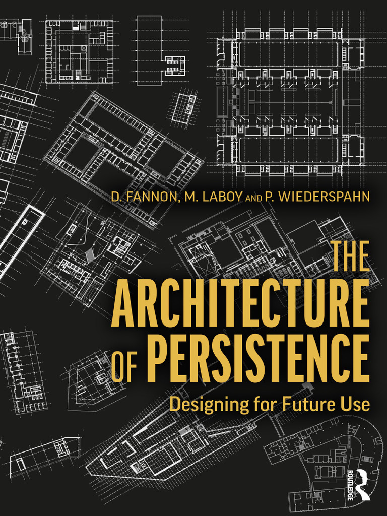 The Architecture of Persistence Designing For Future Use (David Fannon ...