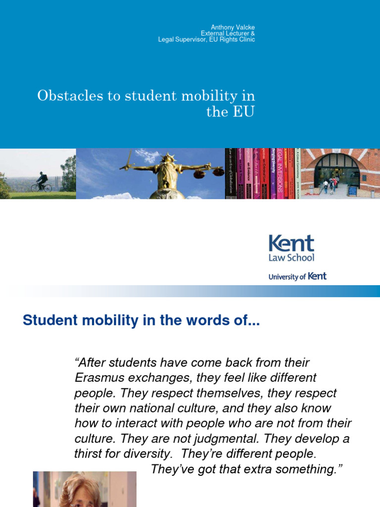EU Student Mobility Challenges and Solutions | PDF | European Union ...