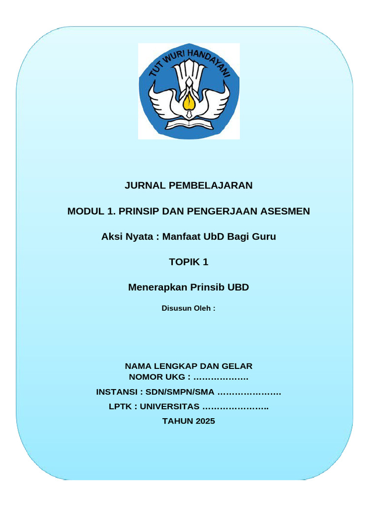 Jurnal Modul 1 Pembelajaran Mendalam Dan Aksi Nyata | PDF