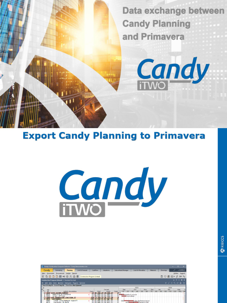 Exporting Candy Planning to Primavera XML | PDF | Software Engineering ...