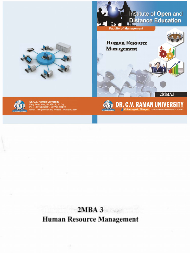 2MBA3 Human Resource Management | PDF | Human Resources | Human ...