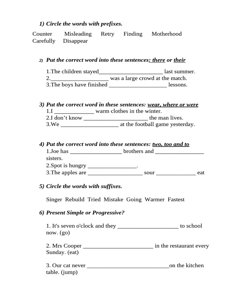 Formative Assessment Unit 2 | PDF