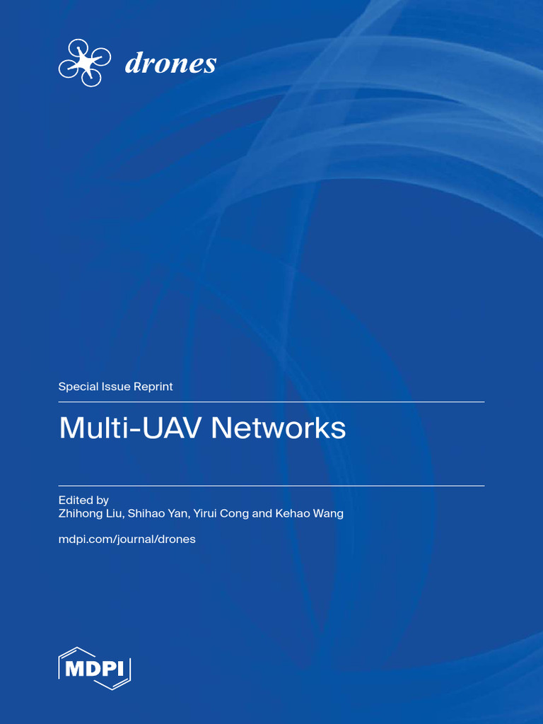 Multi-UAV Networks Research Reprint | PDF | Unmanned Aerial Vehicle ...