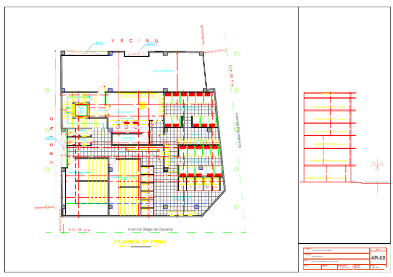 Planta 5º Piso - Hotel Pasaykcha | PDF