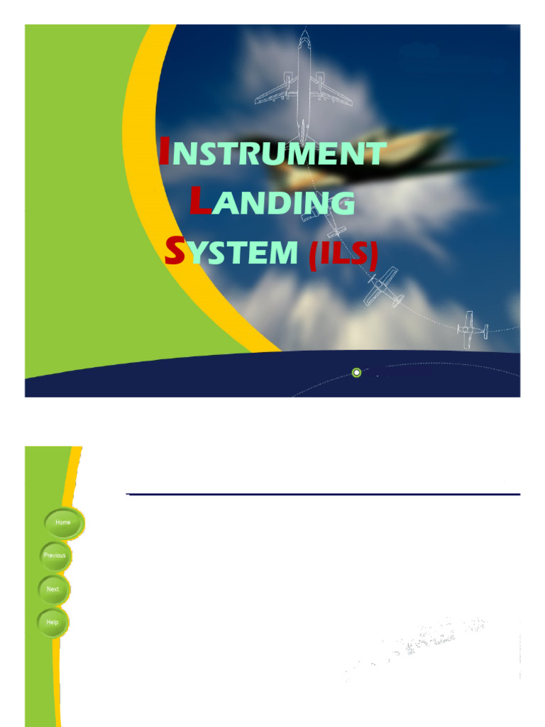 Overview of Instrument Landing System | PDF | Aircraft | Aviation
