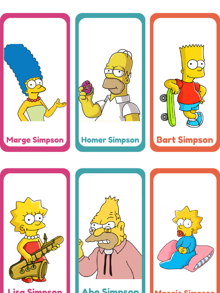 Simpson Family Member List | PDF