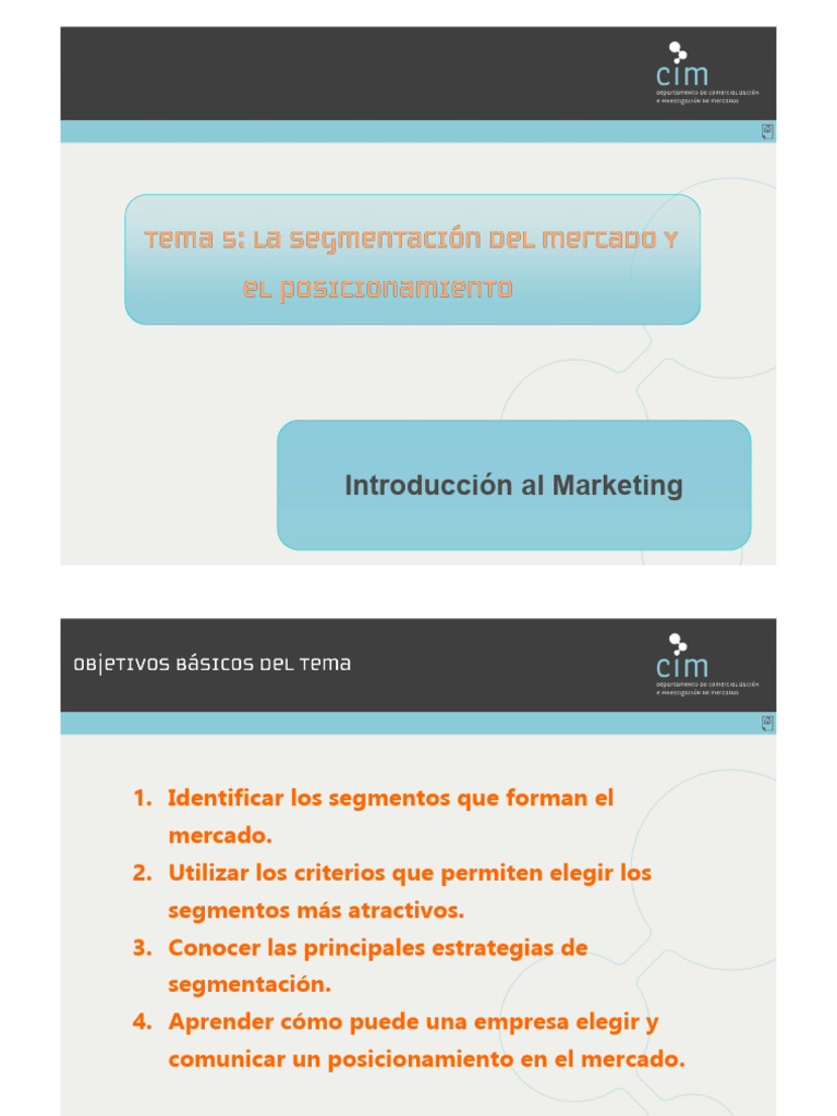 Estrategias de Segmentación de Mercados | PDF | Marketing ...