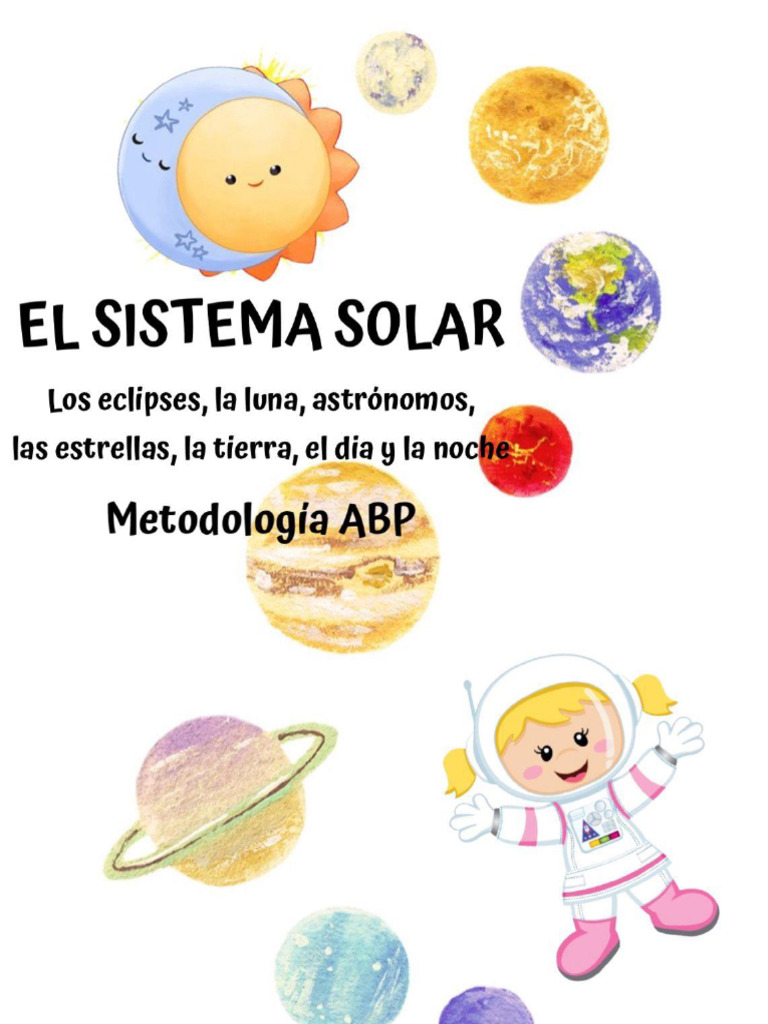 Proyecto ABP: El Sistema Solar | PDF | Luna | Naturaleza