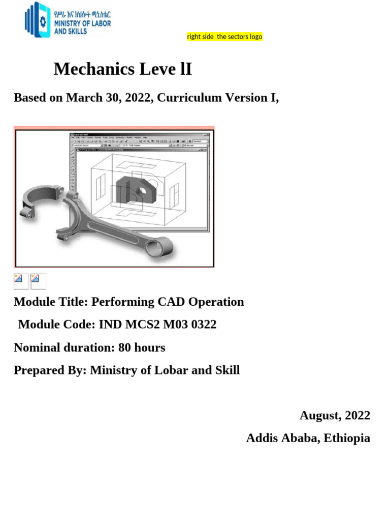 CAD Operations Training Module | PDF | Computer Aided Design ...