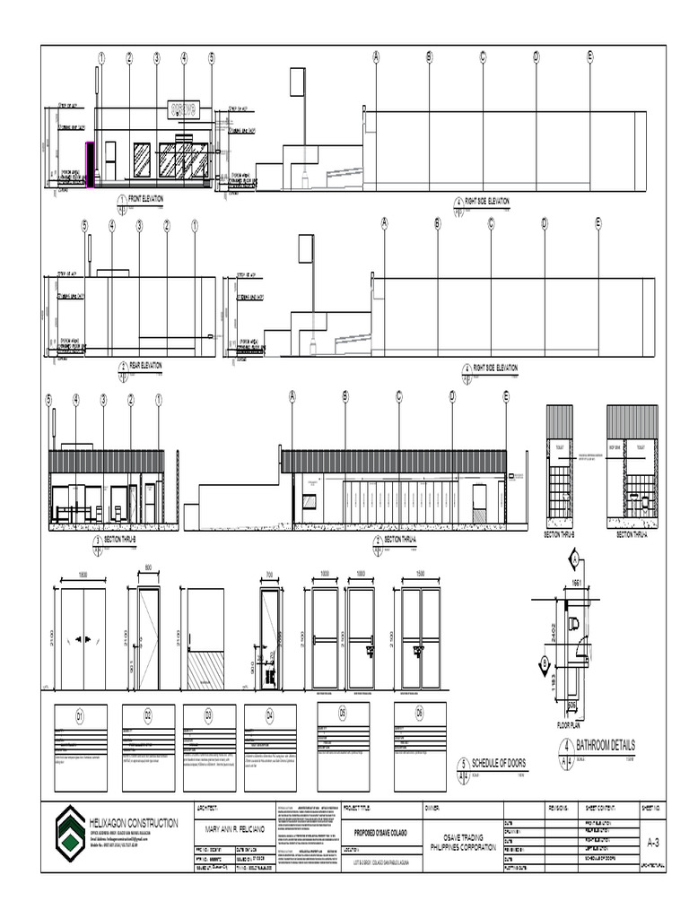 A3 | PDF | Door