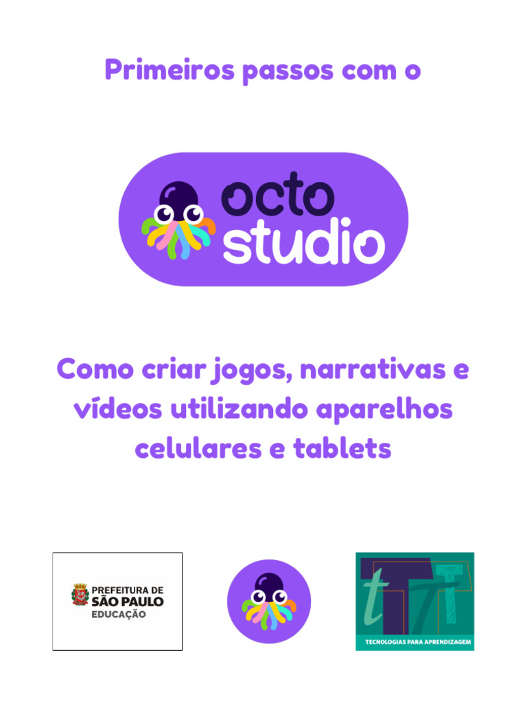 Tutorial de Início no OctoStudio | PDF | Tablets | Aplicativo para celular