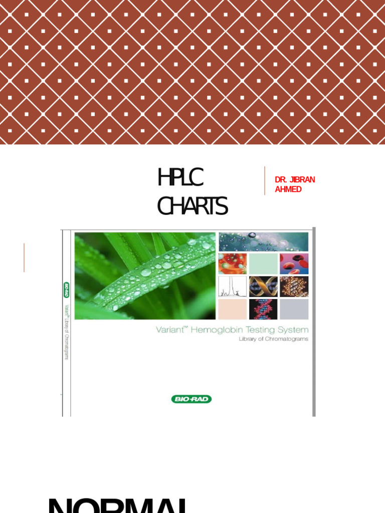HPLC Analysis of Hemoglobin Variants | PDF | Vertebrates | Blood