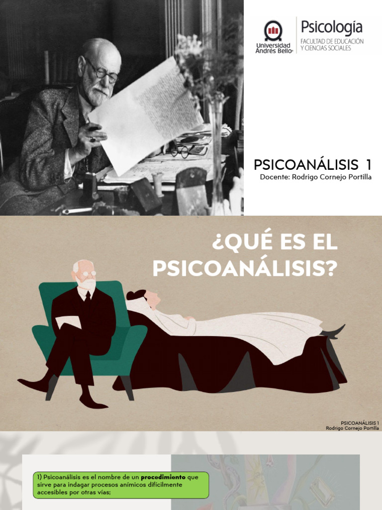 Fundamentos del Psicoanálisis Freudiano | PDF | Psicoanálisis | Mente ...