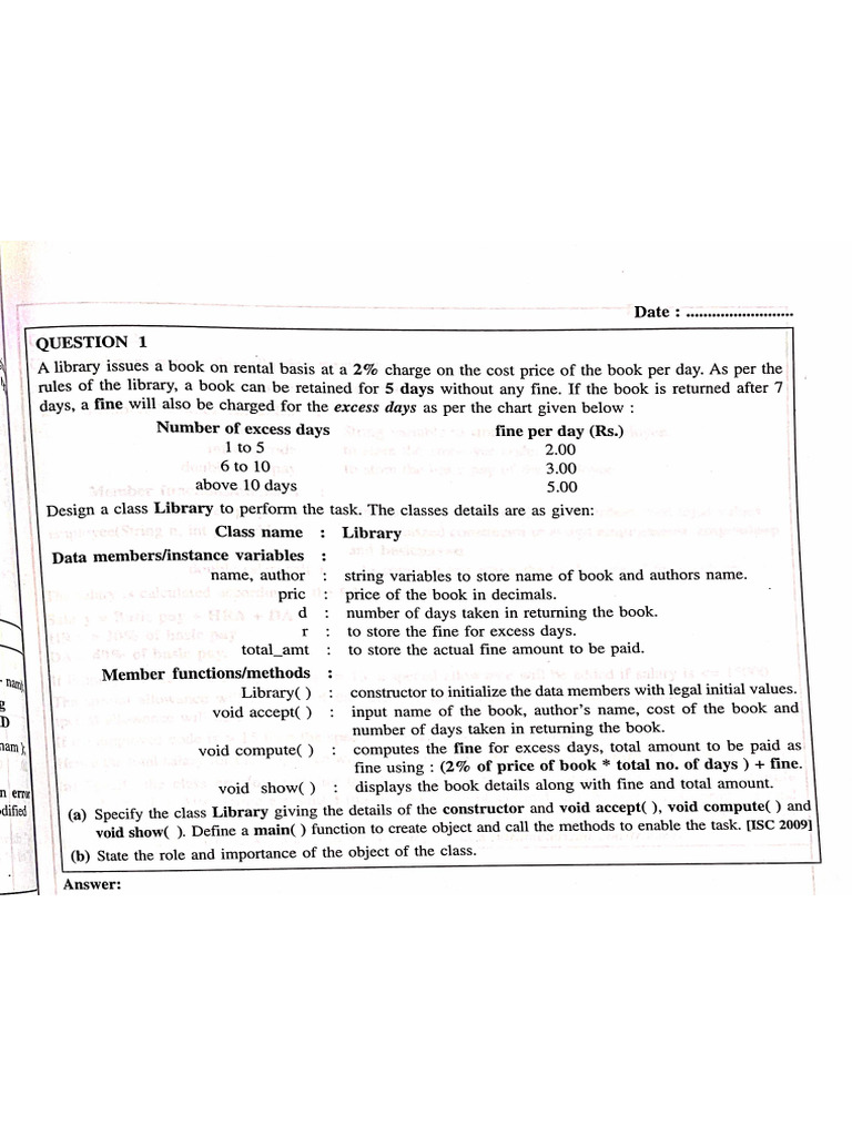 Isc 11 Simple Progs 2 | PDF