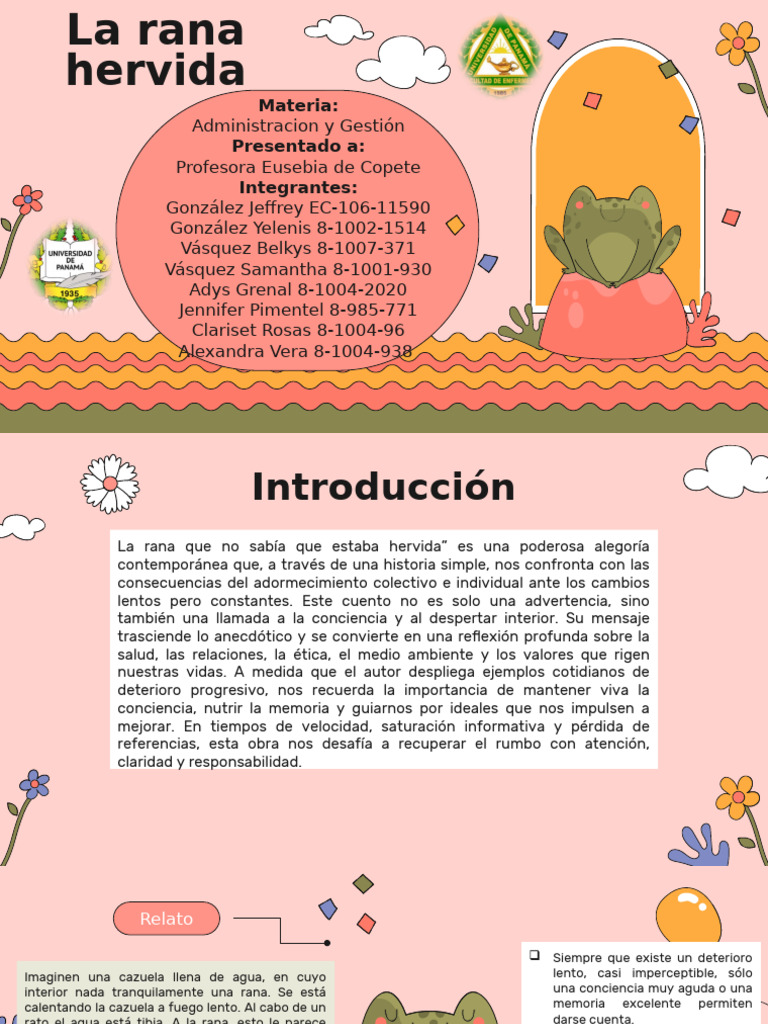 Reflexión sobre la rana hervida | PDF | Estrés (biología)