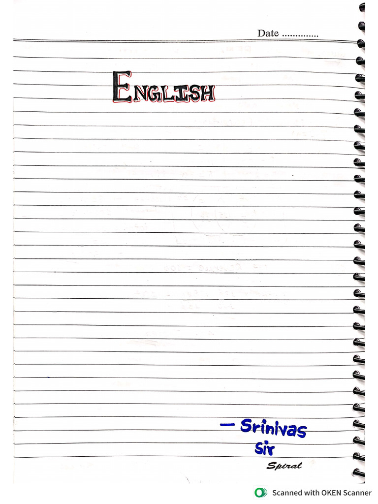 English Gate | PDF